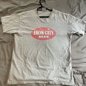 Gray Iron City Beer T-Shirt